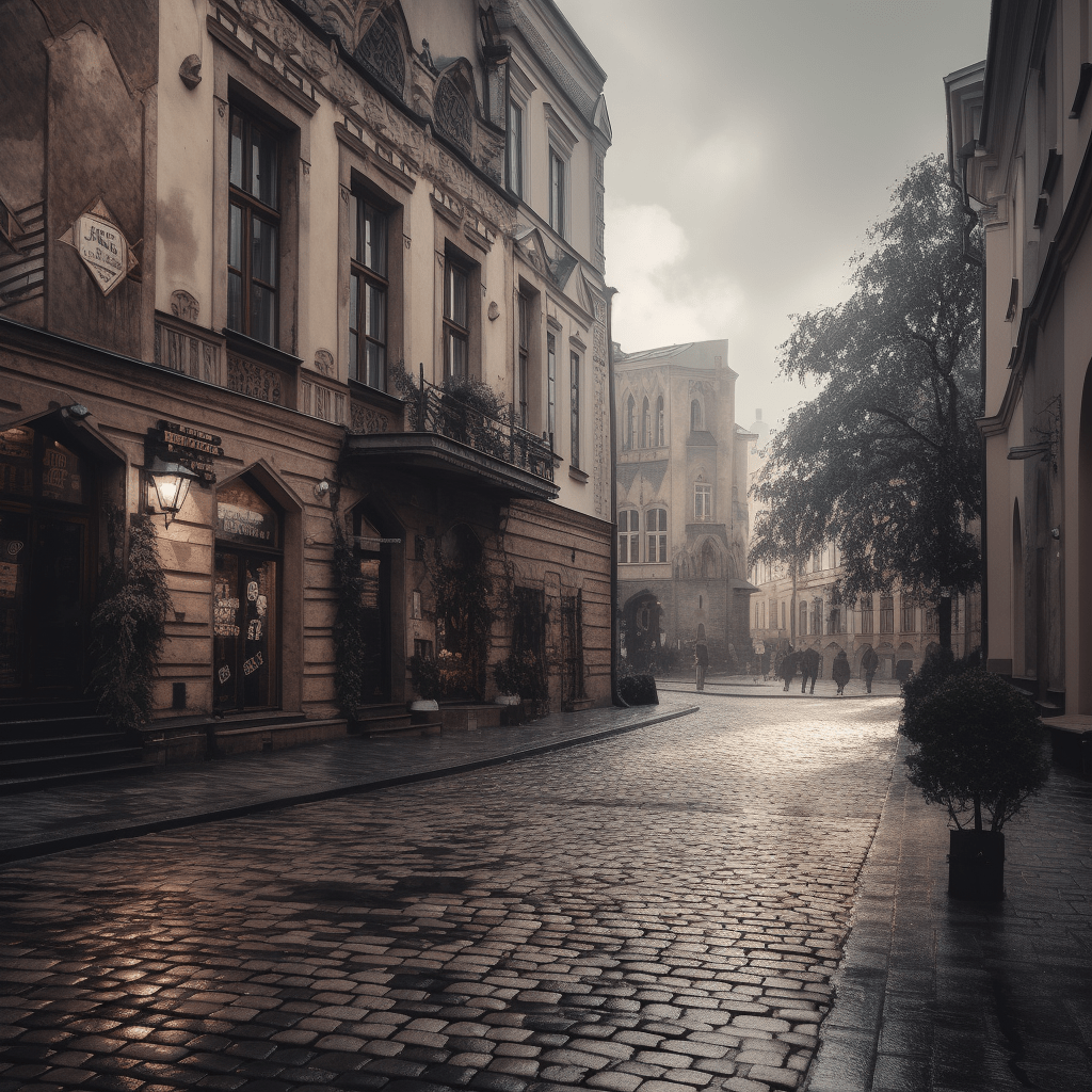 Photo of Krakow street